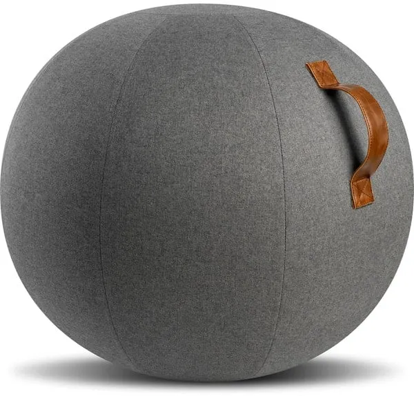 JobOut Coreball Icon - Balansboll Design Filt Mörkgrå