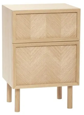 Hübsch Herringbone Naturligt Sängbord